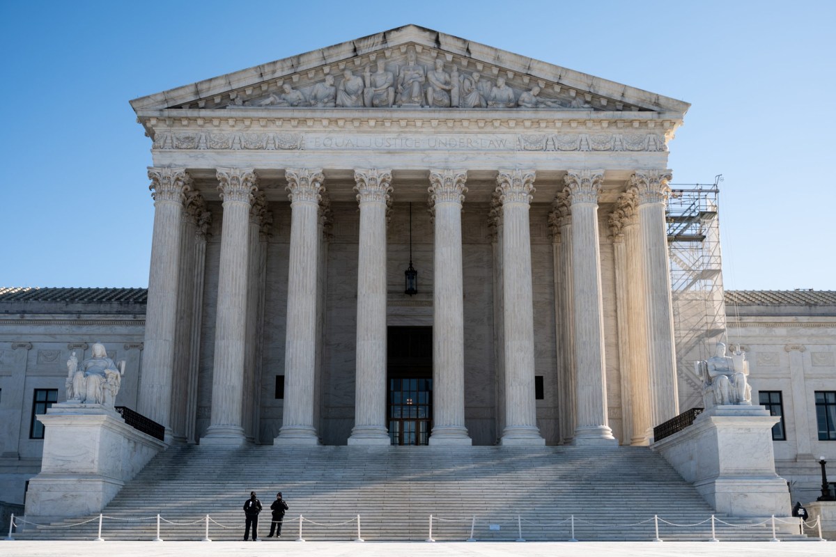 The Supreme Court building in Washington on Jan. 15, 2025.