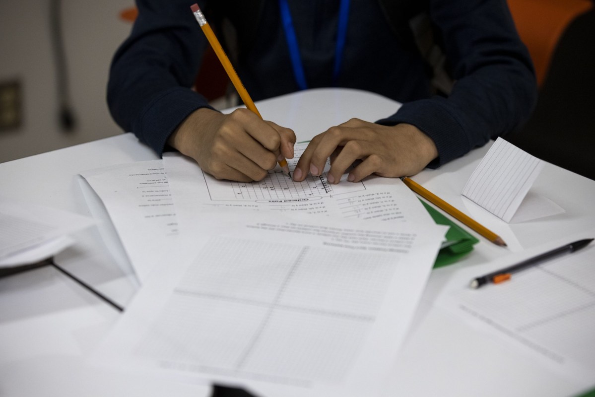 Austin Voices for Education and Youth, hosts a summer camp at the Dobie Middle School for students that attend the three Austin ISD schools at risk of closure.