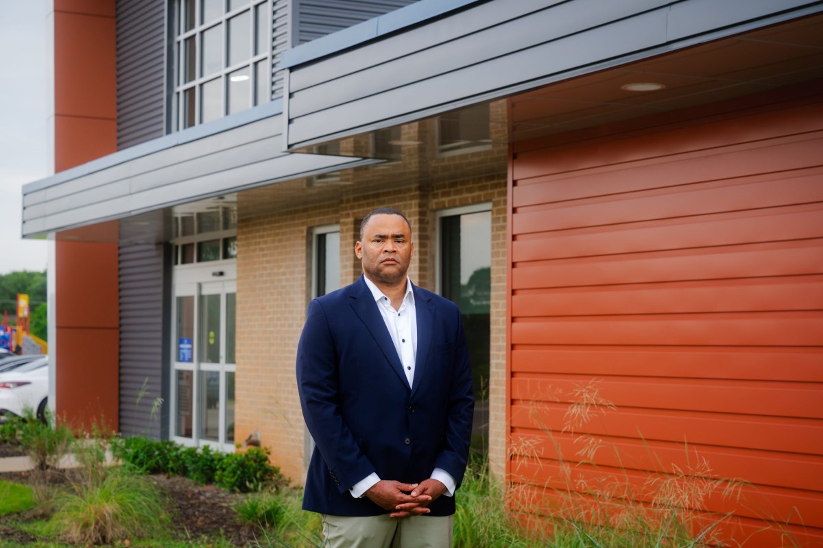 U.S. Rep. Marc Veasey, D-Fort Worth, outside the Eastside YMCA he helped bring about with federal funding, on Aug. 22, 2025. Under the newly approved redistricting map passed by the Texas Legislature, most of his Tarrant County constituents will be carved into districts with majority-white, majority-Republican electorates.