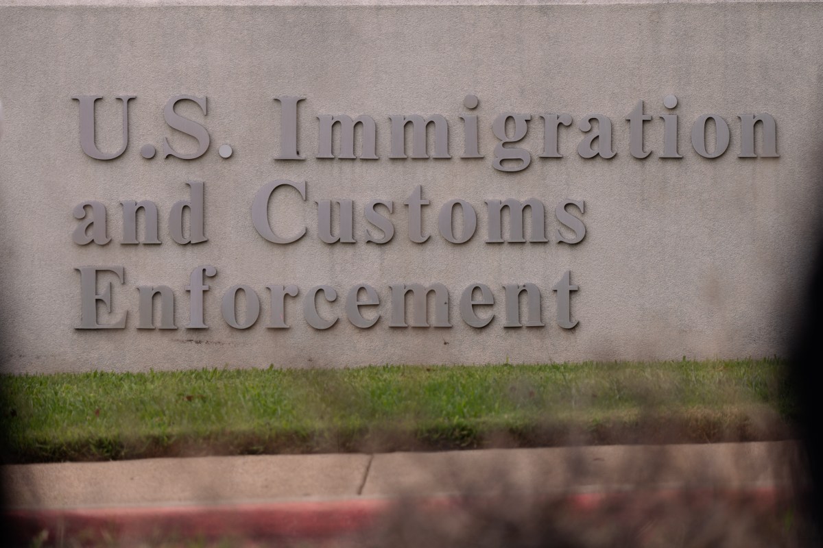 U.S. Immigration and Customs Enforcement facility in Dallas on Sept. 24, 2025.