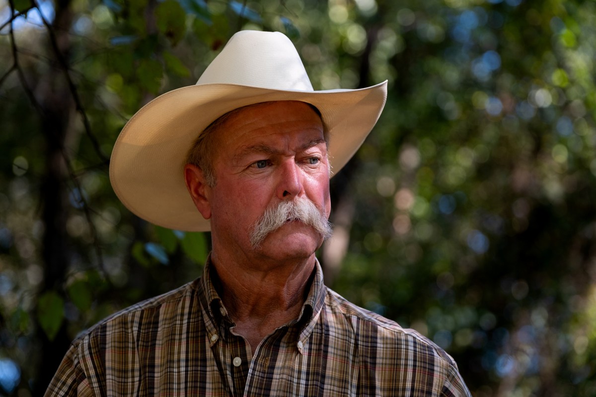 Bob Sanders of Cypress River Ranch looks over Big Cypress Bayou while speaking about the flow of water from Lake O' the Pines to Caddo Lake and Big Cypress Bayou on Oct. 9, 2025. Sanders is one of only three donors to the Texas Water Trust, a program created in 1997 to allow landowners and water rights holders to voluntarily dedicate water rights to the state.