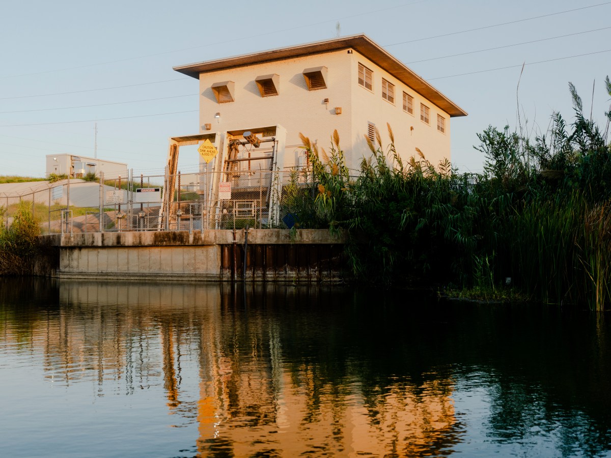 A Corpus Christi water intake plant on the Nueces River on Oct. 20, 2025.