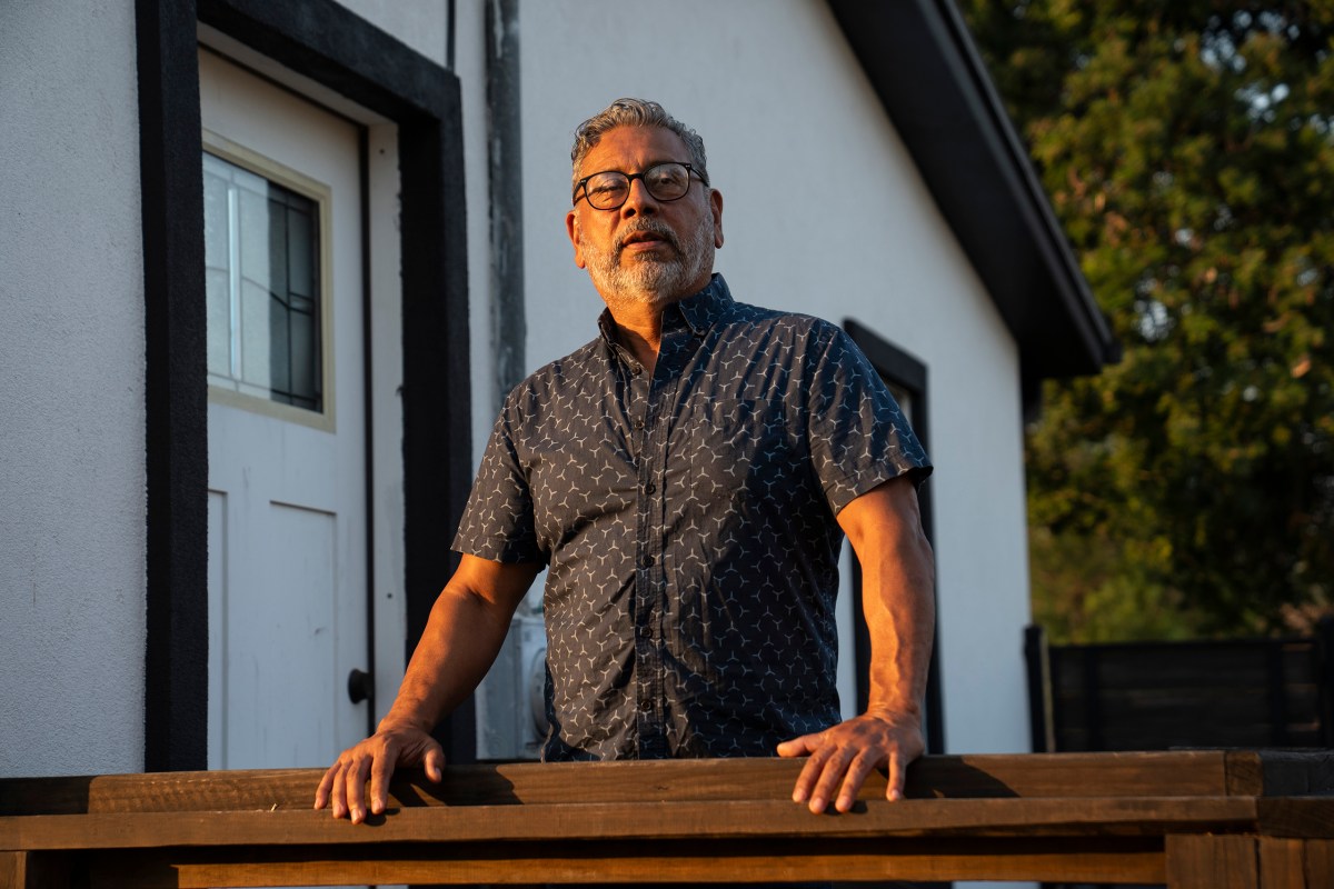 Alix Flores, 62, at his home in Brownsville on Nov. 25, 2025.