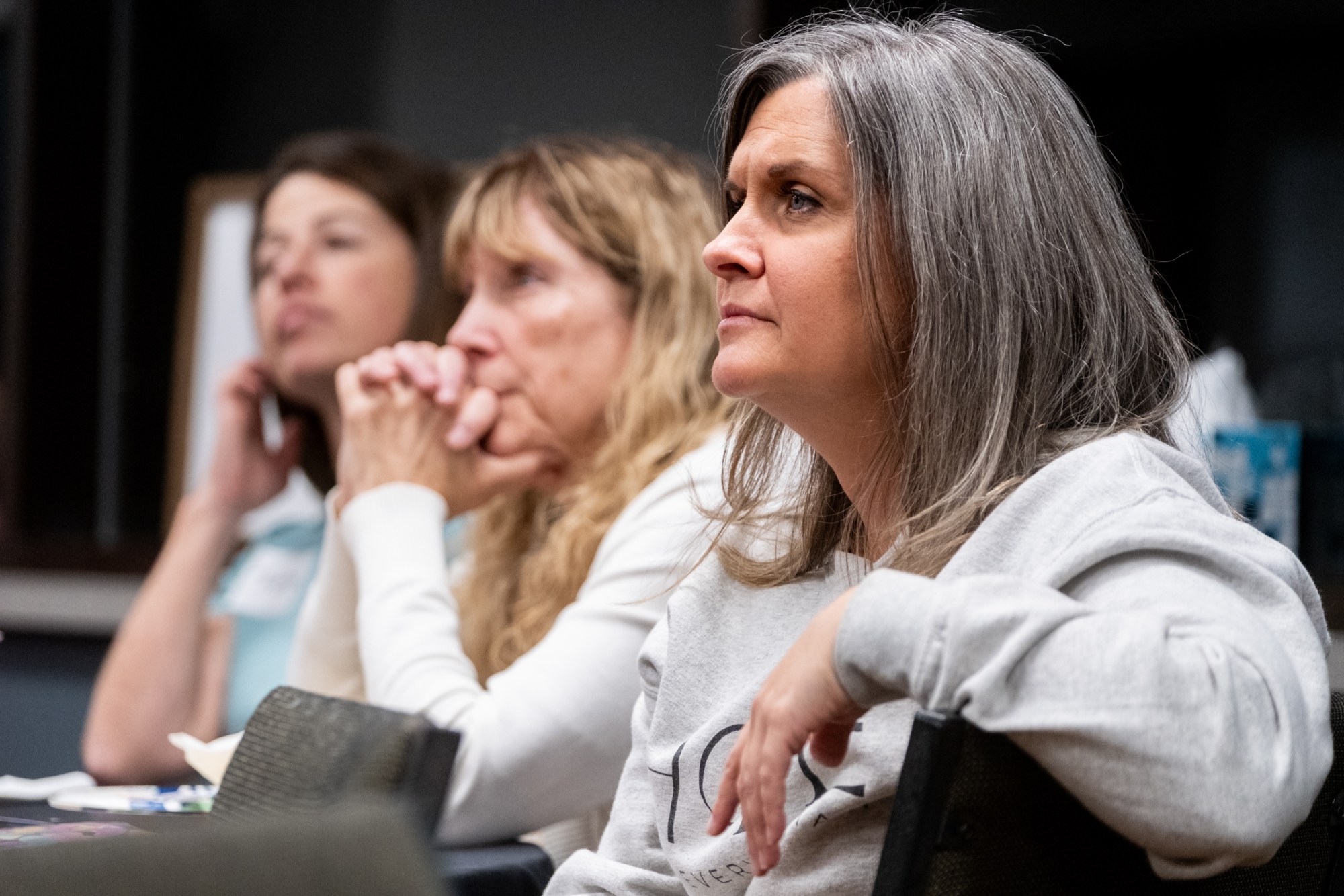 Anna Luz executive director of SHINE, on Feb. 9, at Marvin Methodist Church in Tyler.