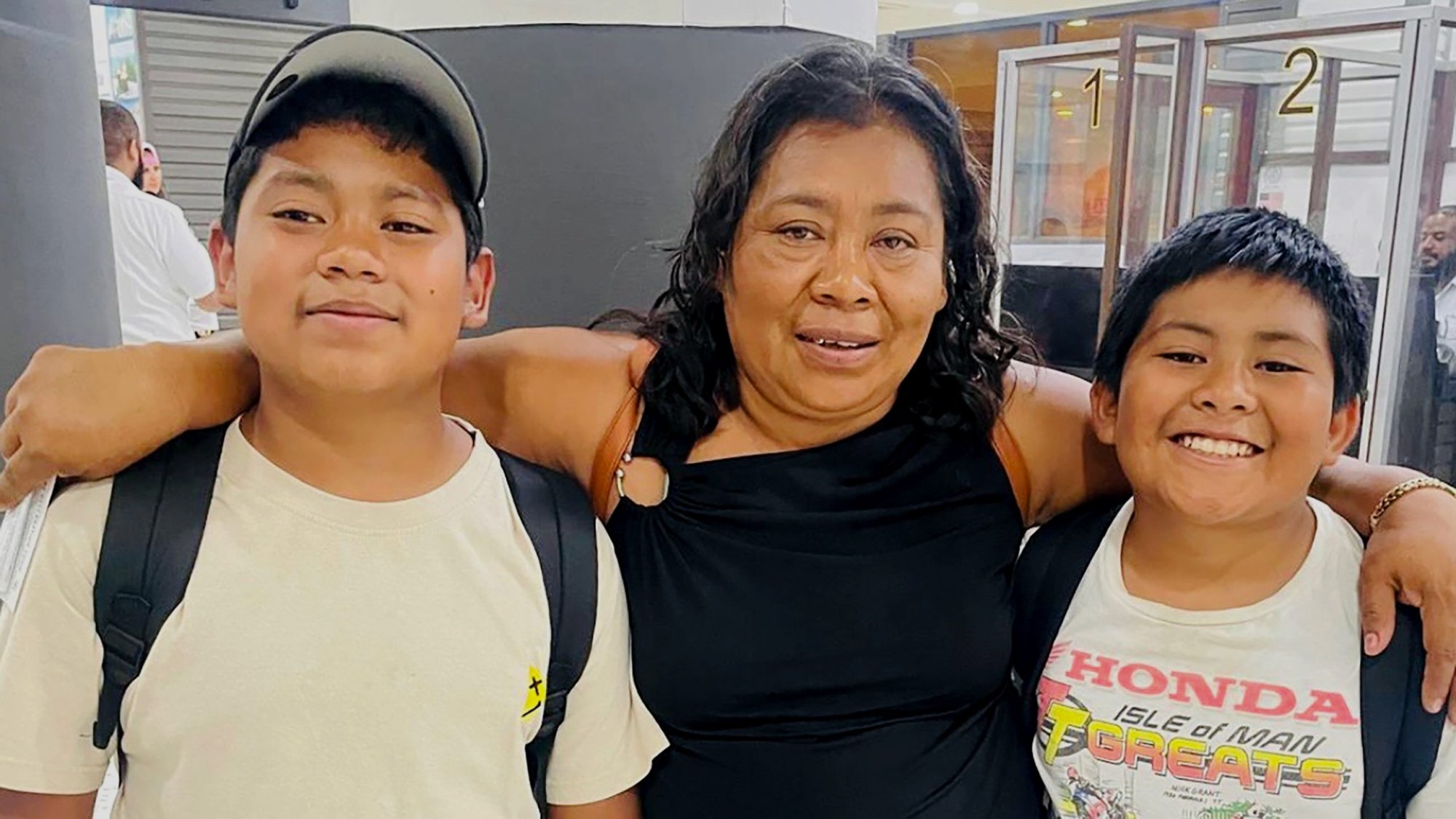 Margarita with her sons Issac (left) and Jeremiah (right) in happier times. Photo courtesy of the Avila family