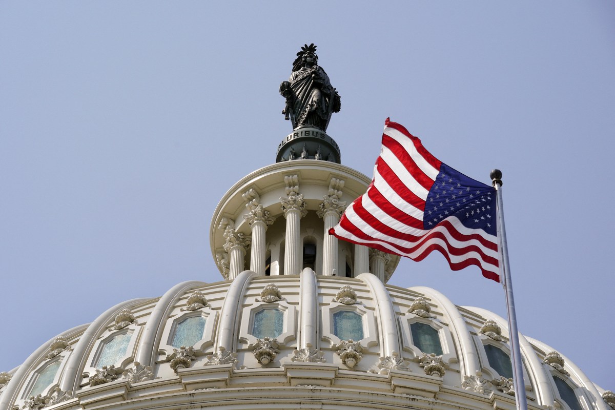The U.S. Capitol building in Washington, D.C., on Sept. 13, 2021.